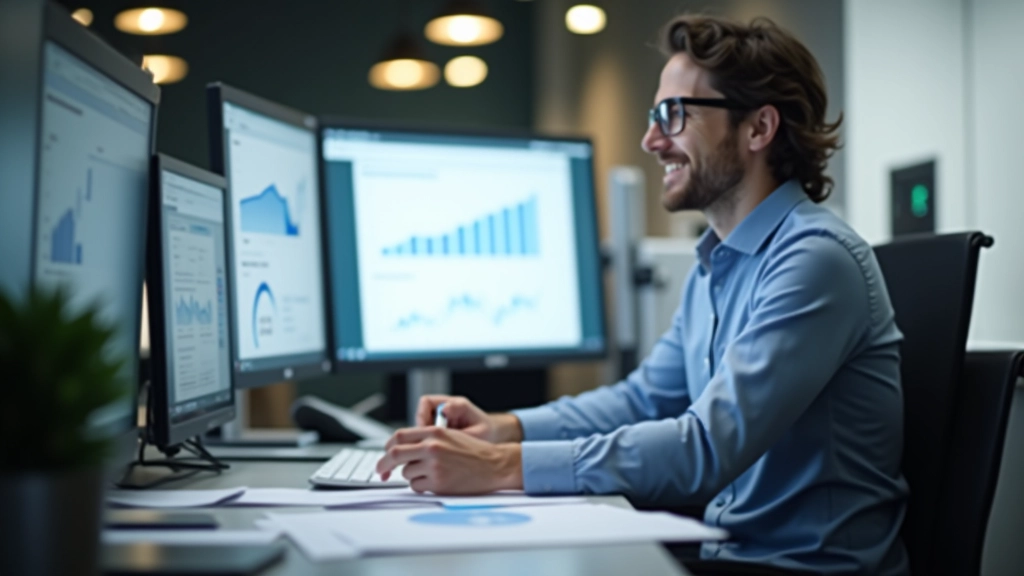 Espace de travail de planification financière avec outils numériques et documents