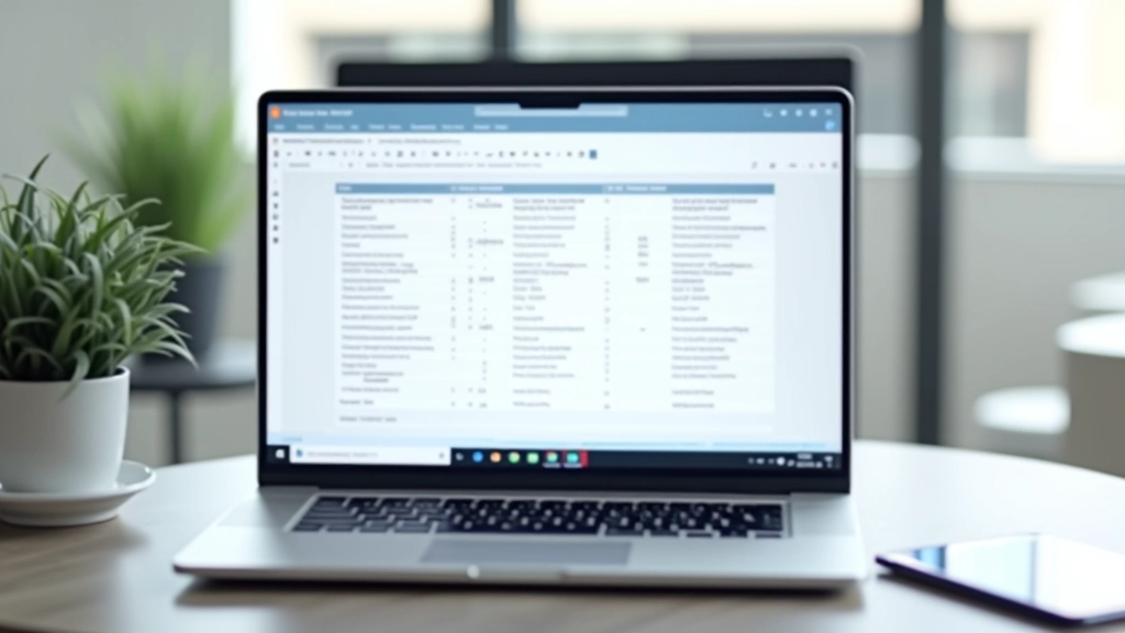 Tableau comparatif montrant différentes applications de budget côte à côte avec leurs fonctionnalités principales