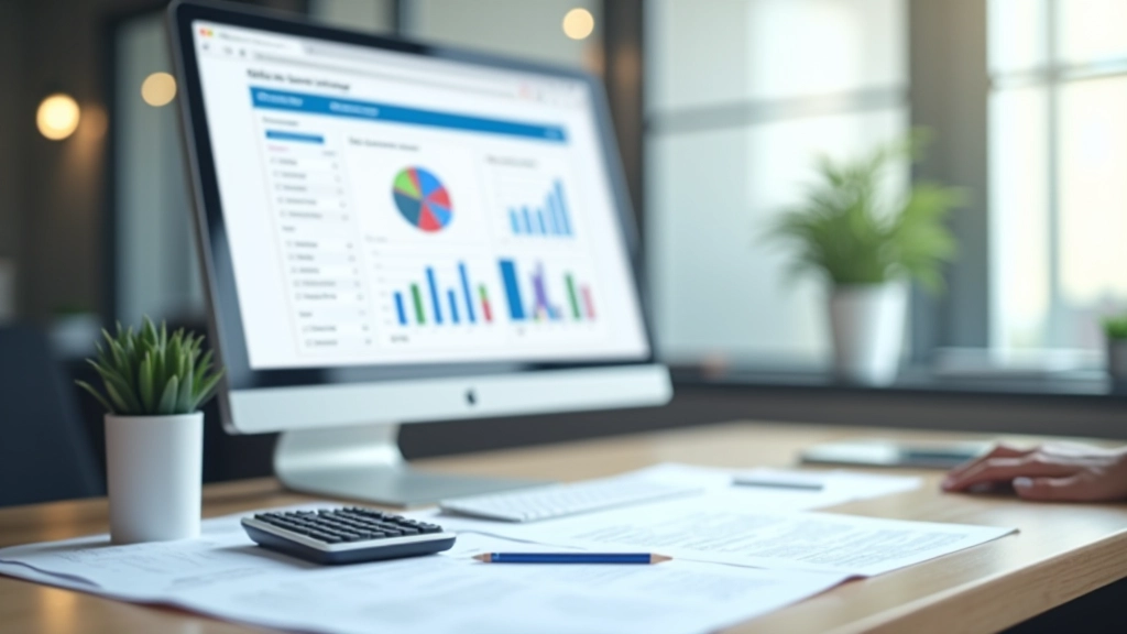 Portail éducatif de finances personnelles avec graphiques et données budgétaires sur écran