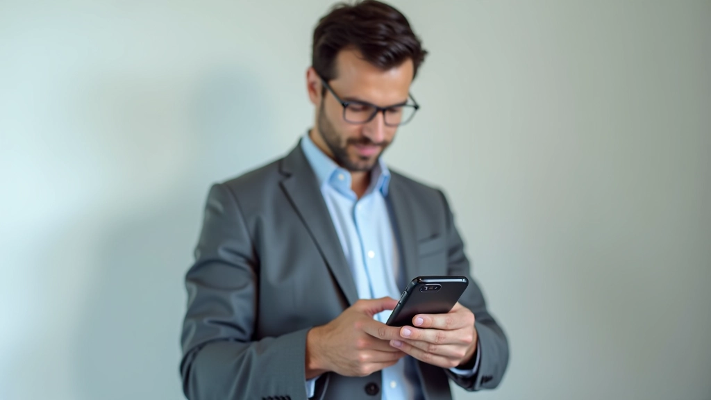 Personne consultant une application de finances personnelles sur smartphone, interface affichant graphiques et statistiques de dépenses